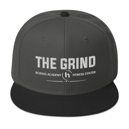 The Grind Grey Embroidered Snapback