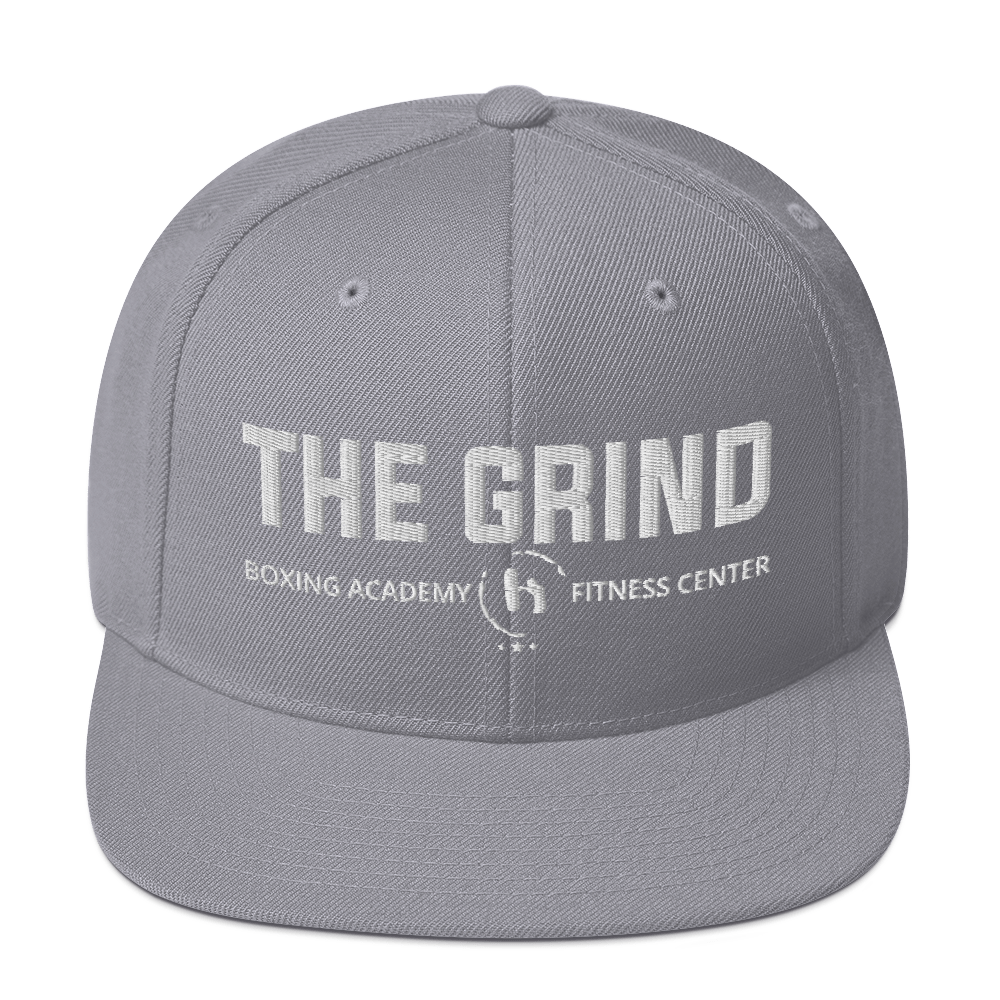 The Grind Grey/Black Snapback Hat