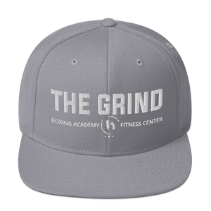 Snapback Hat Grey/Black