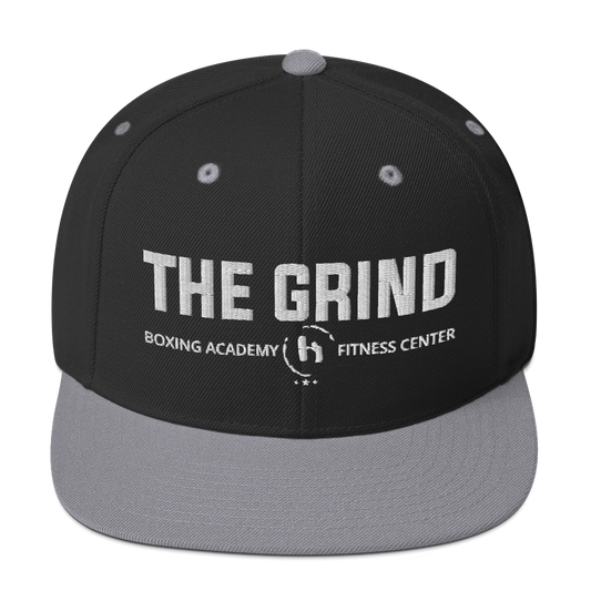 The Grind Grey/Black Snapback Hat