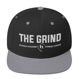 Snapback Hat Grey/Black