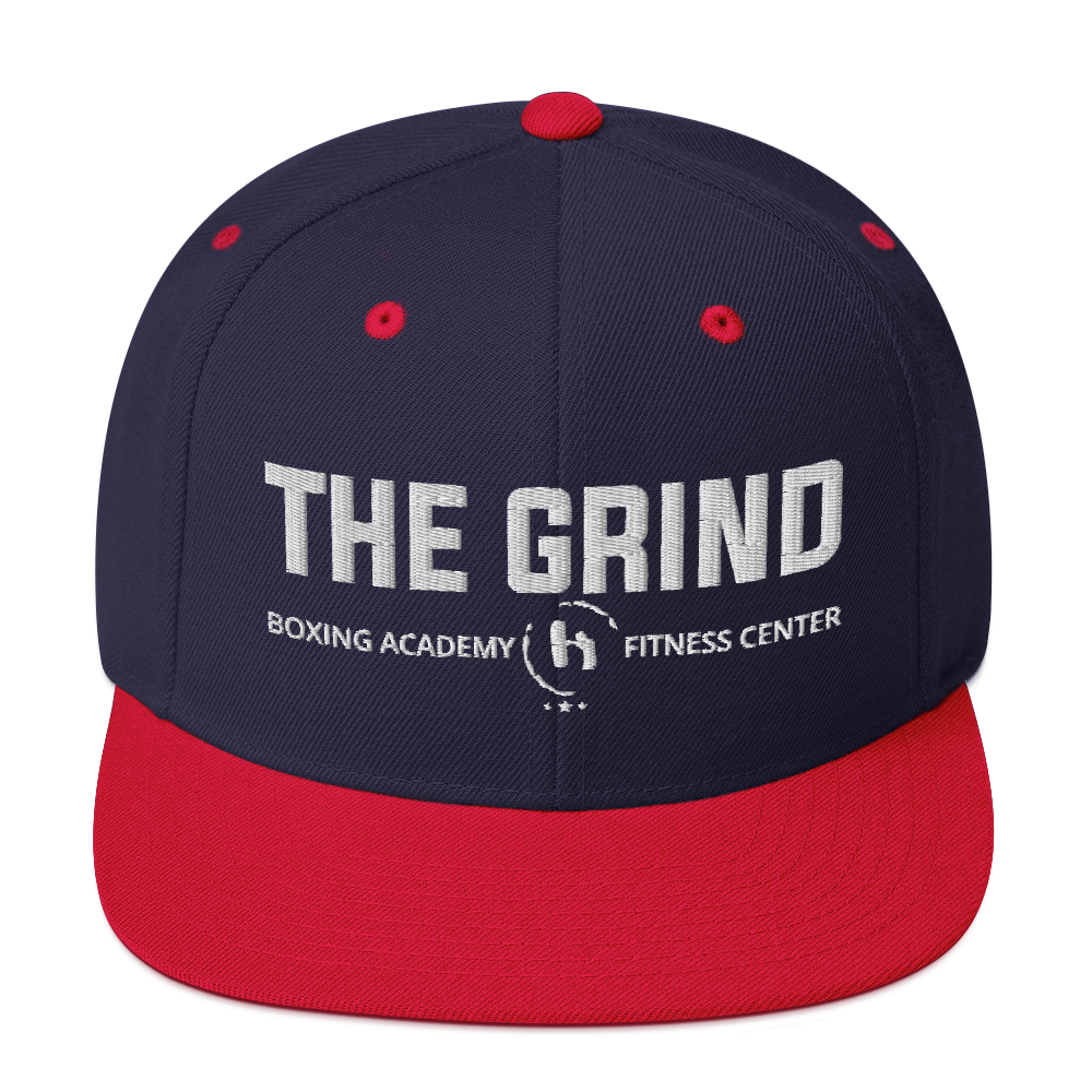 The Grind Grey/Black Snapback Hat