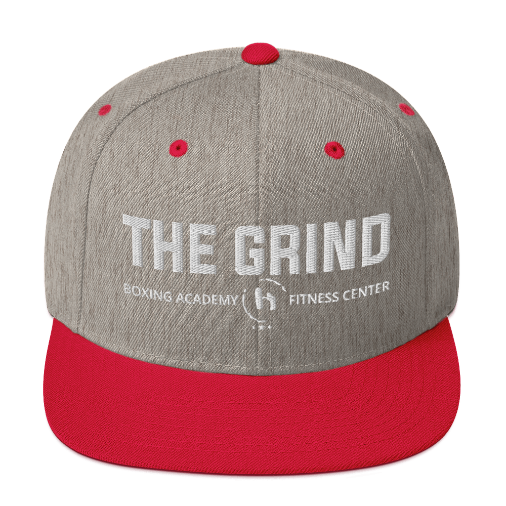 The Grind Grey/Black Snapback Hat