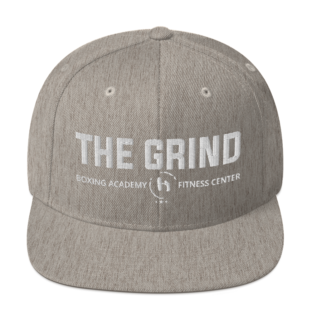 The Grind Grey/Black Snapback Hat