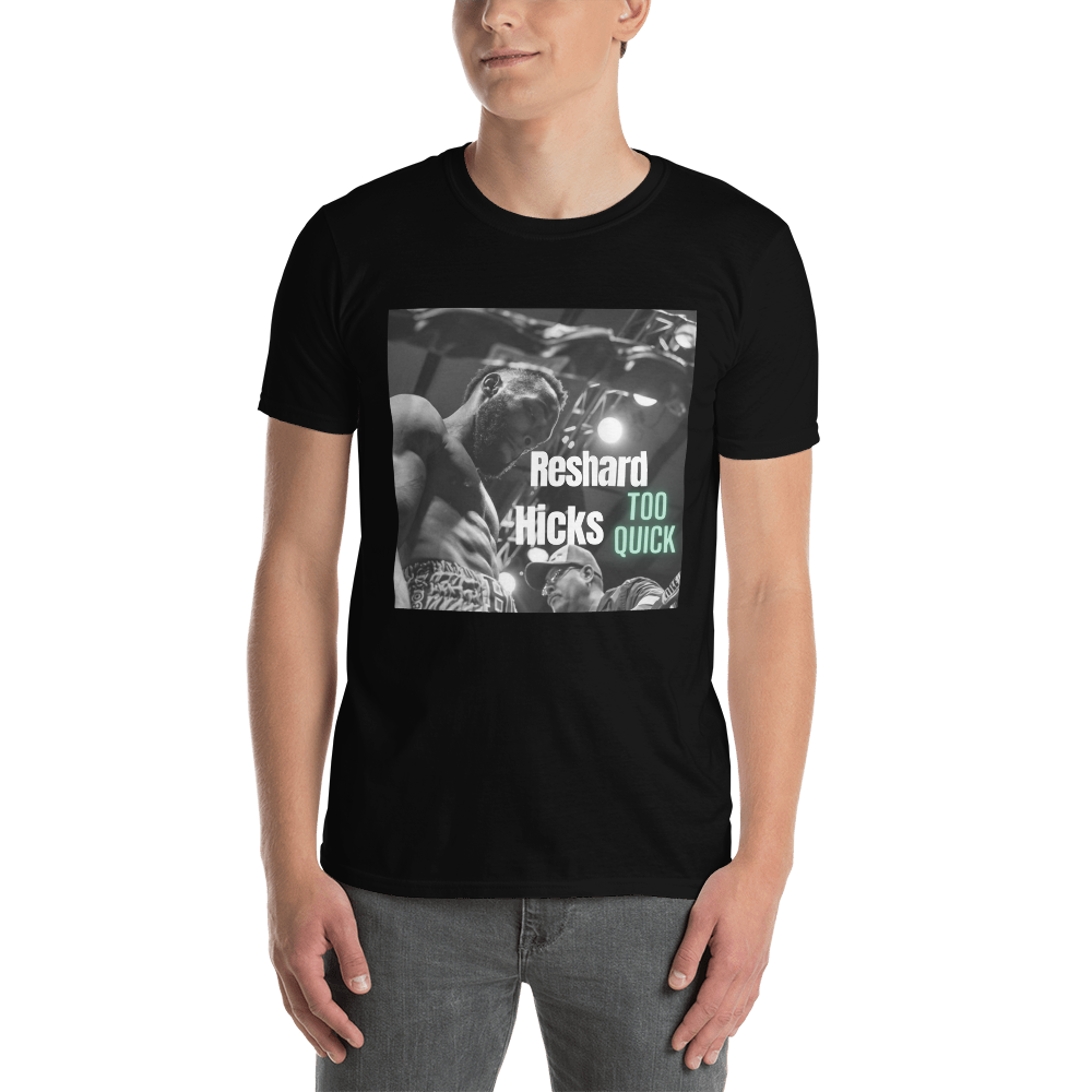 Reshard “Too Quick” Hicks Support T-Shirt